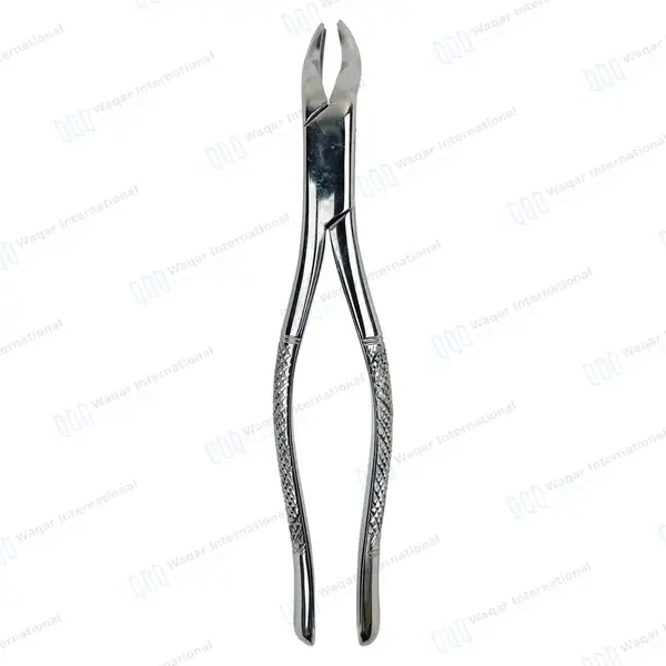 3 Pcs Dental Extracting Forceps #53L For Upper 1st & 2nd Left Molars - dental instruments manufactured by Waqar International, Sialkot - view 2