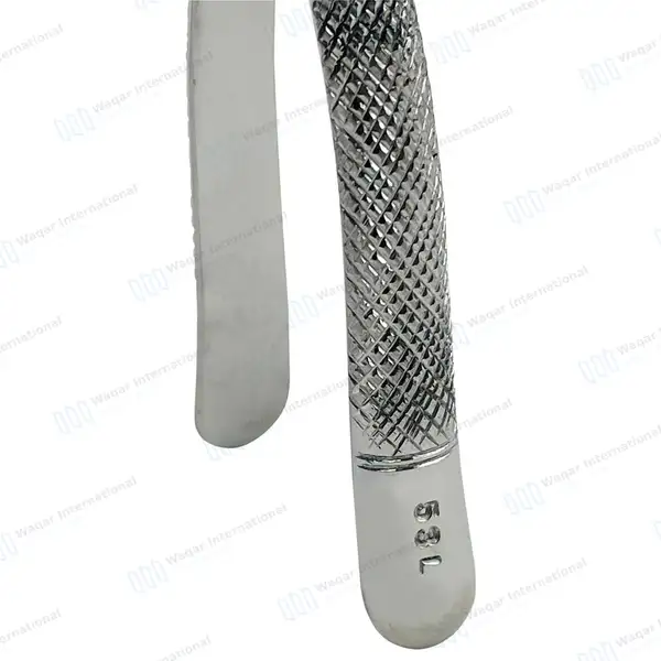 3 Pcs Dental Extracting Forceps #53L For Upper 1st & 2nd Left Molars - dental instruments manufactured by Waqar International, Sialkot - view 5