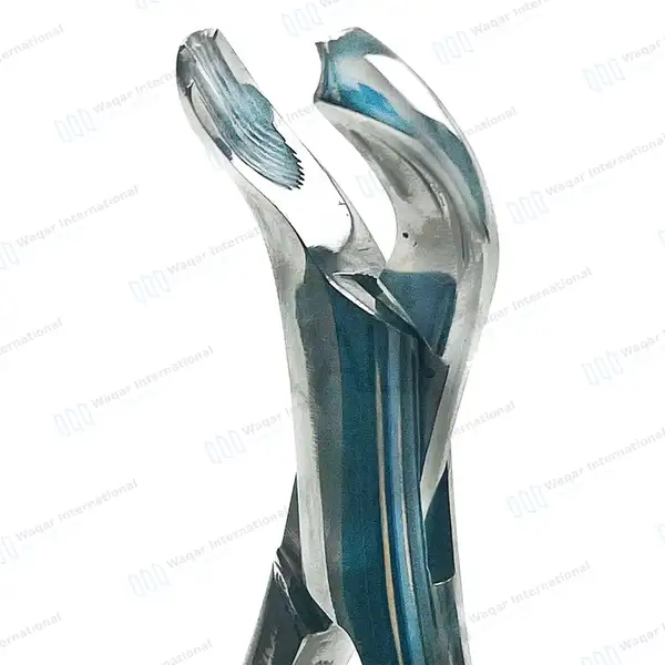 6 Dental Extracting Forceps #17 Lower Molars - dental instruments manufactured by Waqar International, Sialkot - view 2