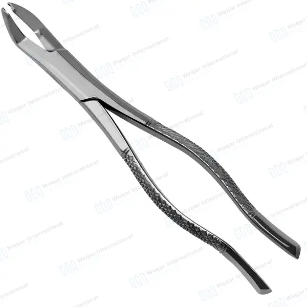 6 Dental Extracting Forceps #222 Lower 3rd Molars - dental instruments manufactured by Waqar International, Sialkot - view 2