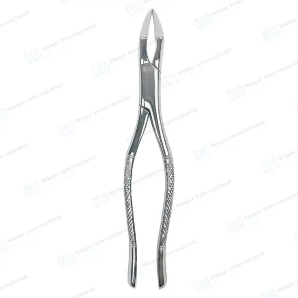 6 Pcs Dental Extracting Forceps 32A Molars Root – Slim Beak - dental instruments manufactured by Waqar International, Sialkot - view 6