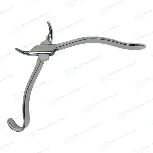 6 Universal Dental Extracting Forceps No. 24 for Upper Molars - dental instruments manufactured by Waqar International, Sialkot - view 4