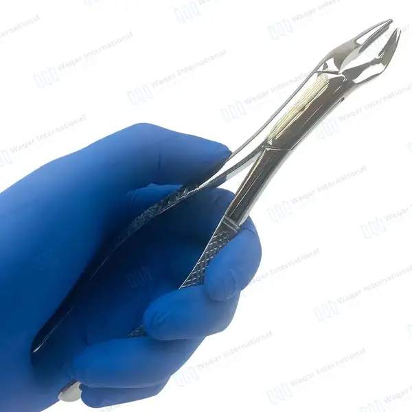 6 Pcs Extracting Forceps #53R for Upper 1st & 2nd Right Molars - dental instruments manufactured by Waqar International, Sialkot - view 6