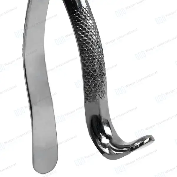 6 Pcs Dental Extracting Forceps #210H Upper 3rd Molars - dental instruments manufactured by Waqar International, Sialkot - view 4