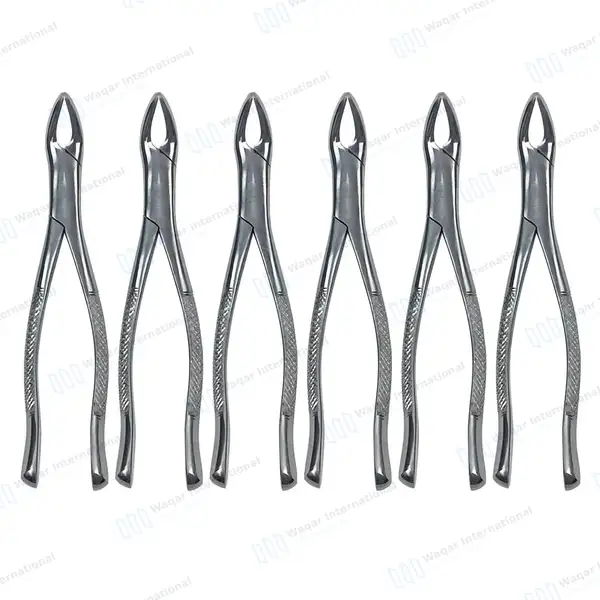 6 Universal Extraction Forceps #151 for Lower Teeth - dental instruments manufactured by Waqar International, Sialkot - view 2