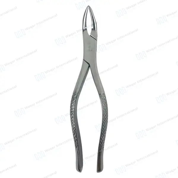6 Extracting Forceps #69 Upper Lower Roots and Fragments - dental instruments manufactured by Waqar International, Sialkot - view 6