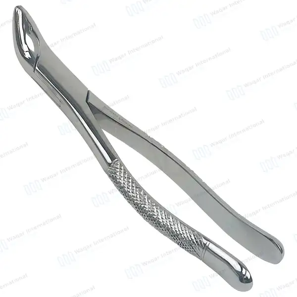 6 Dental Extracting Forceps #150AS Upper Anteriors - dental instruments manufactured by Waqar International, Sialkot - view 2