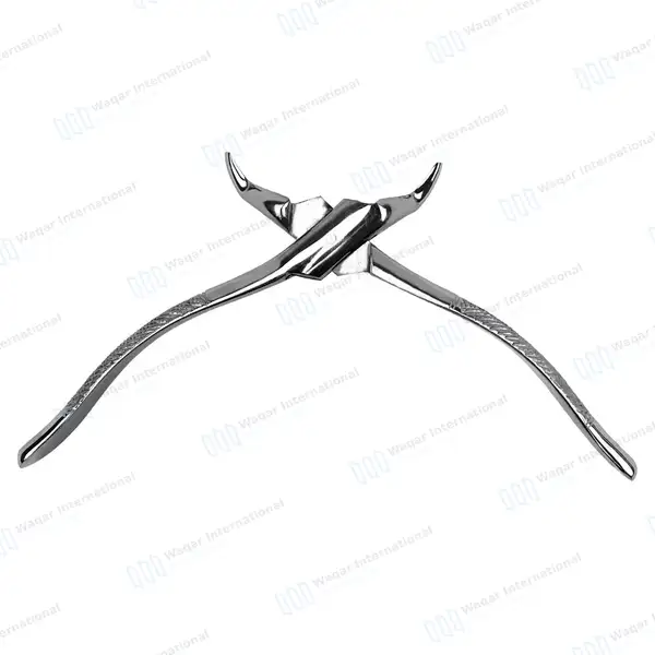 6 Extracting Forceps #210S Upper 3rd Molars, Universal - dental instruments manufactured by Waqar International, Sialkot - view 5
