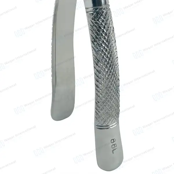 6 Dental Extracting Forceps #88L 1st & 2nd Upper Molar - dental instruments manufactured by Waqar International, Sialkot - view 4