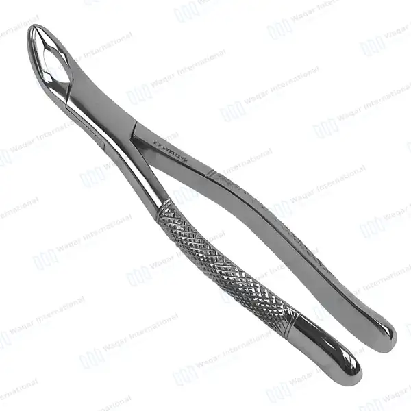 6 Extracting Forceps #203 Lower Incisors, Canines, Premolars & Roots - dental instruments manufactured by Waqar International, Sialkot - view 2