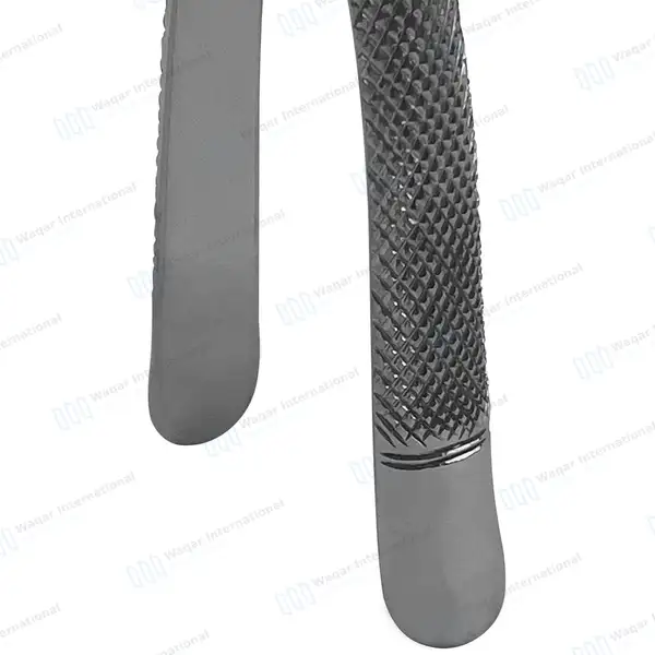 6 Extracting Forceps #203 Lower Incisors, Canines, Premolars & Roots - dental instruments manufactured by Waqar International, Sialkot - view 4
