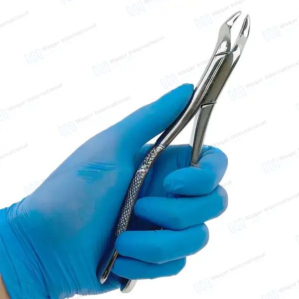 6 Pcs Dental Extracting Forceps #53L For Upper 1st & 2nd Left Molars - dental instruments manufactured by Waqar International, Sialkot - view 6