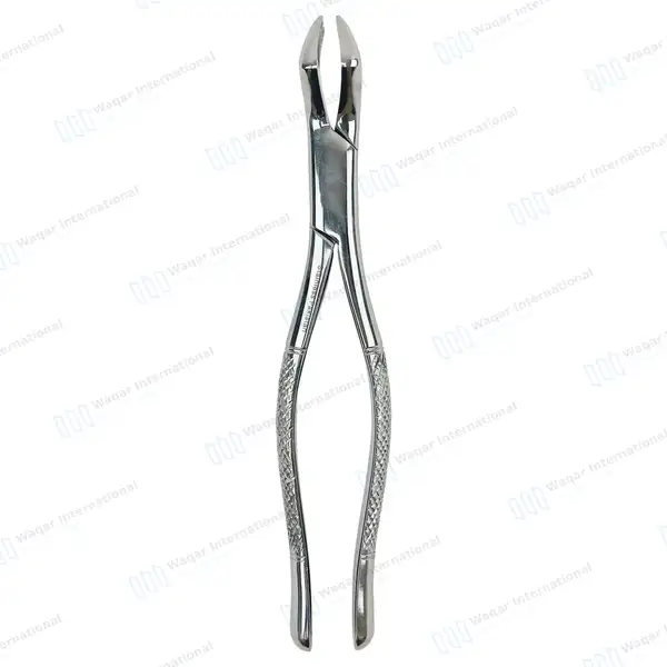 12 Pcs Dental Extracting Forceps #53L For Upper 1st & 2nd Left Molars - dental instruments manufactured by Waqar International, Sialkot - view 3