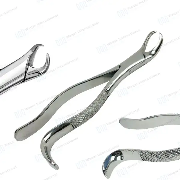 American Extracting Forceps #16 Lower 1st & 2nd Molars - dental instruments manufactured by Waqar International, Sialkot - view 7