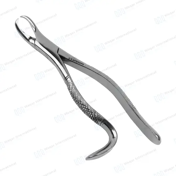 American Extracting Forceps #16S Lower Molars - dental instruments manufactured by Waqar International, Sialkot - view 2