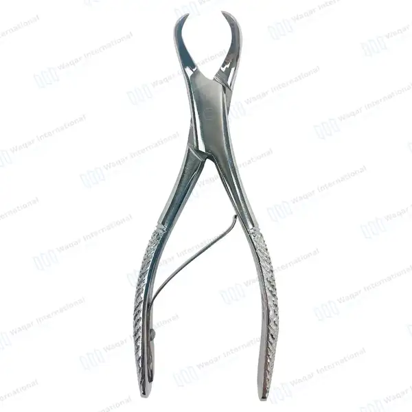 American Pedo Extracting Forceps #23S for Primary Lower Molars - dental instruments manufactured by Waqar International, Sialkot - view 2