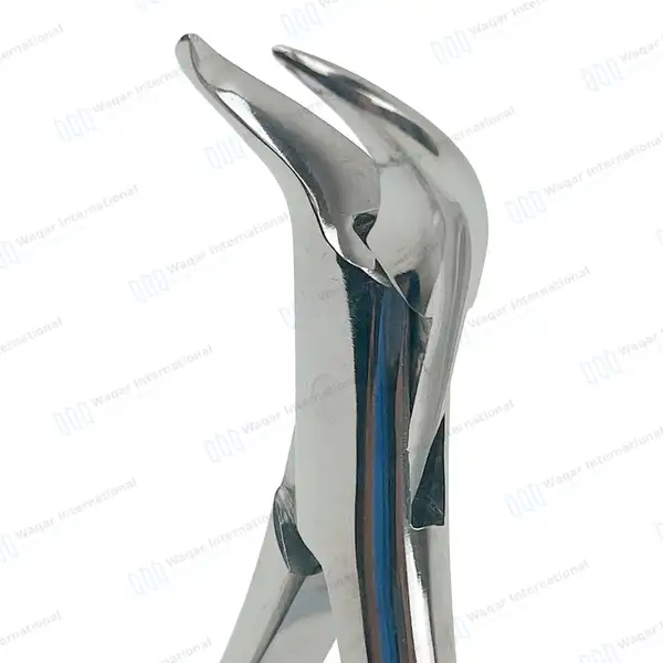 American Pedo Extracting Forceps #23S for Primary Lower Molars - dental instruments manufactured by Waqar International, Sialkot - view 3