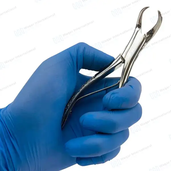 American Pedo Extracting Forceps #23S for Primary Lower Molars - dental instruments manufactured by Waqar International, Sialkot - view 8