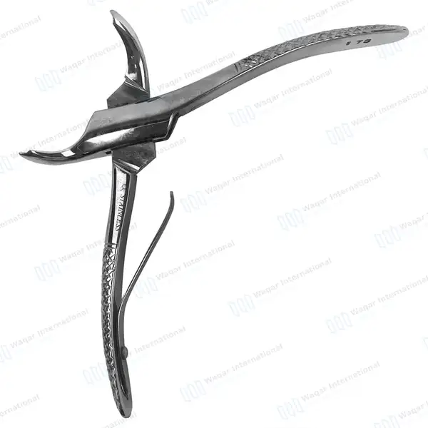 Universal Pedo Extracting Forceps #17S for Lower Molars - dental instruments manufactured by Waqar International, Sialkot - view 5