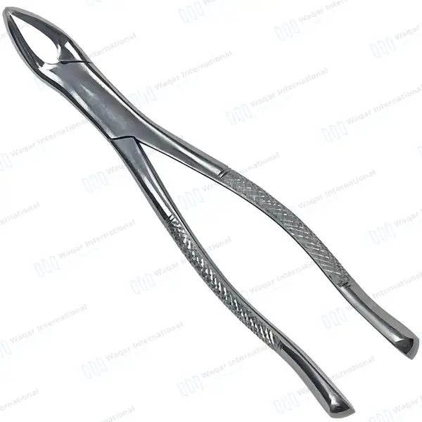 Universal Extraction Forceps #151 for Lower Teeth - dental instruments manufactured by Waqar International, Sialkot - view 2