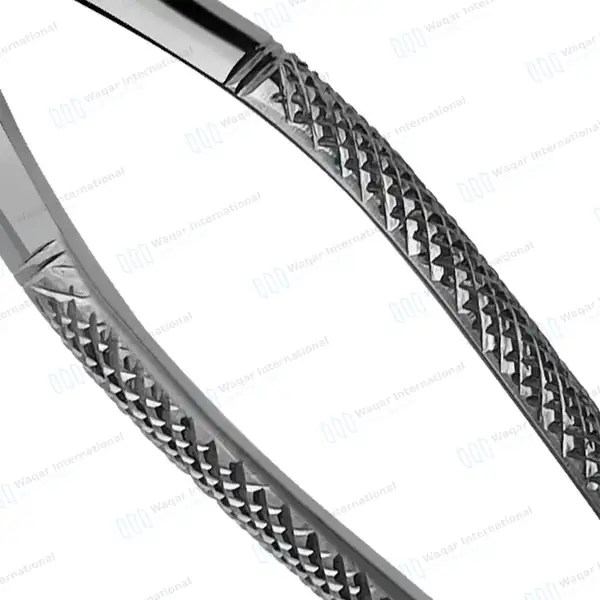 Dental Extracting Forceps #222 Lower 3rd Molars - dental instruments manufactured by Waqar International, Sialkot - view 4
