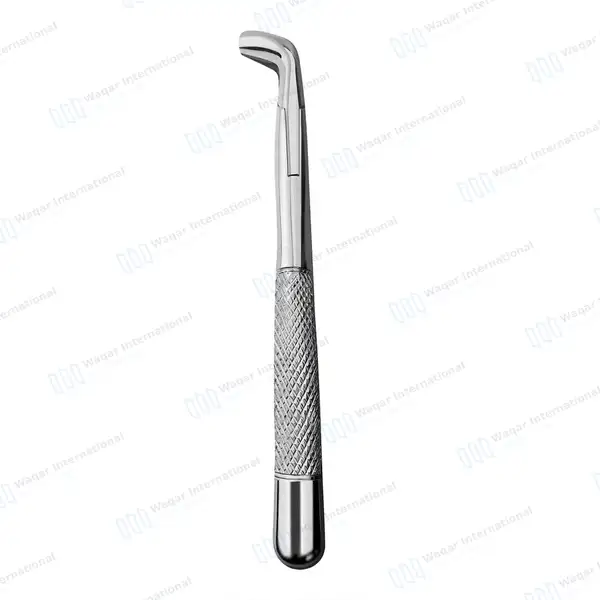 Dental Extracting Forceps #222 Lower 3rd Molars - dental instruments manufactured by Waqar International, Sialkot - view 5