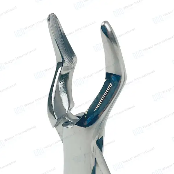 Dental Extracting Forceps #32A Molars Root – Slim Beak - dental instruments manufactured by Waqar International, Sialkot - view 2