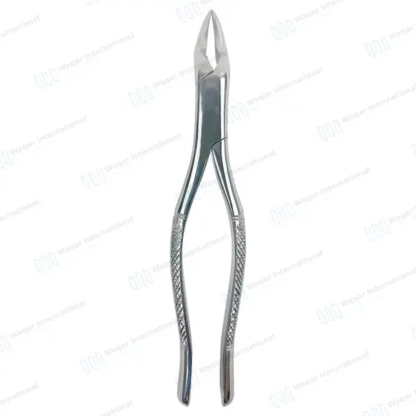 Dental Extracting Forceps #32A Molars Root – Slim Beak - dental instruments manufactured by Waqar International, Sialkot - view 5