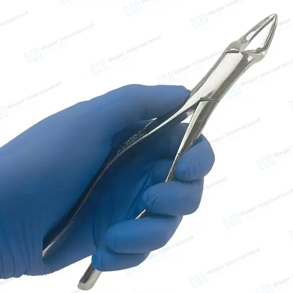 Dental Extracting Forceps #65 for Upper Roots Dental Tools - dental instruments manufactured by Waqar International, Sialkot - view 8