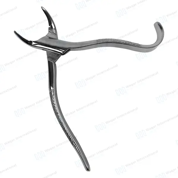 Extracting Forceps #103 for Lower Bicuspids, Incisors & Roots - dental instruments manufactured by Waqar International, Sialkot - view 5