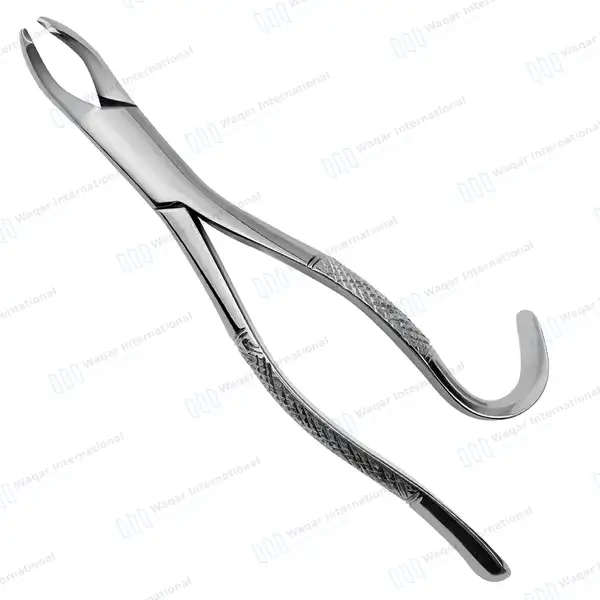 3 American Extracting Forceps #15 Lower Molars - dental instruments manufactured by Waqar International, Sialkot - view 2