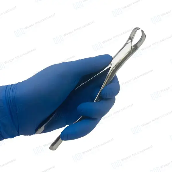 Extracting Forceps #23 Cow Horn Lower Molar - dental instruments manufactured by Waqar International, Sialkot - view 7