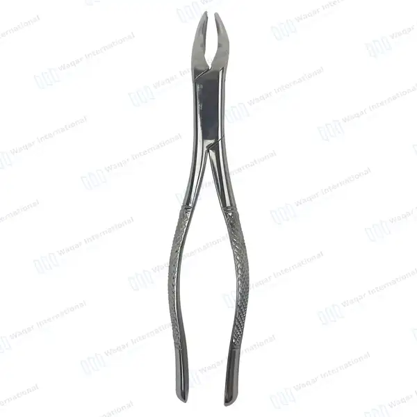 Extracting Forceps #53R for Upper 1st & 2nd Right Molars - dental instruments manufactured by Waqar International, Sialkot - view 6