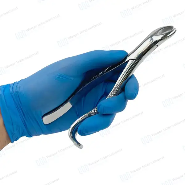 Dental Extracting Forceps #18R for Upper 1st & 2nd Molars - dental instruments manufactured by Waqar International, Sialkot - view 8