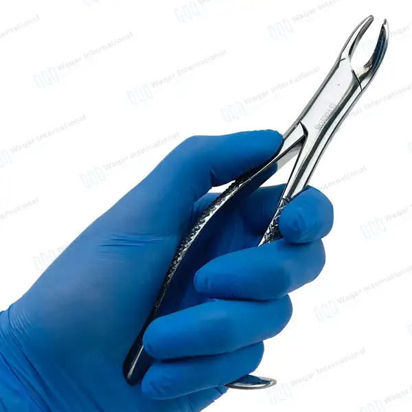 Dental Extracting Forceps 18L for Upper 1st & 2nd Molars - dental instruments manufactured by Waqar International, Sialkot - view 8