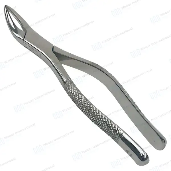 Extracting Forceps #69 Upper Lower Roots and Fragments - dental instruments manufactured by Waqar International, Sialkot - view 2