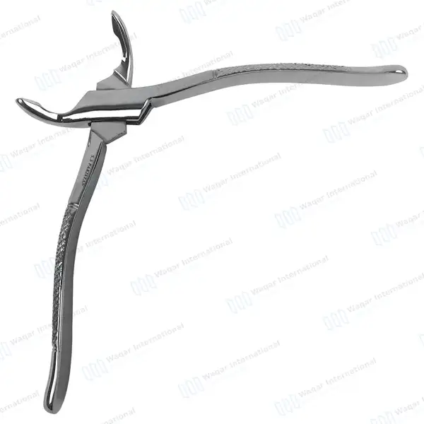 Extracting Forceps #203 Lower Incisors, Canines, Premolars & Roots - dental instruments manufactured by Waqar International, Sialkot - view 5