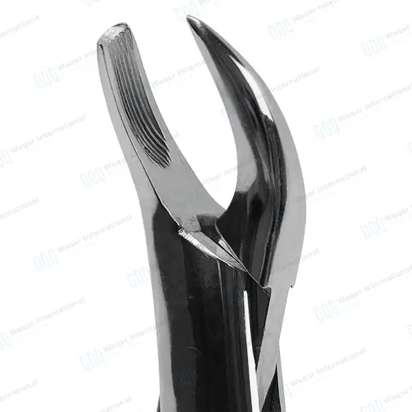American Pattern Extracting Forceps #90 Upper Left Molars - dental instruments manufactured by Waqar International, Sialkot - view 2