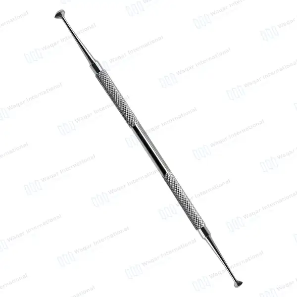 Ball Burnisher #28/29 Double Ended 2.3 mm – 3.6 mm Football Tips - dental instruments manufactured by Waqar International, Sialkot - view 2