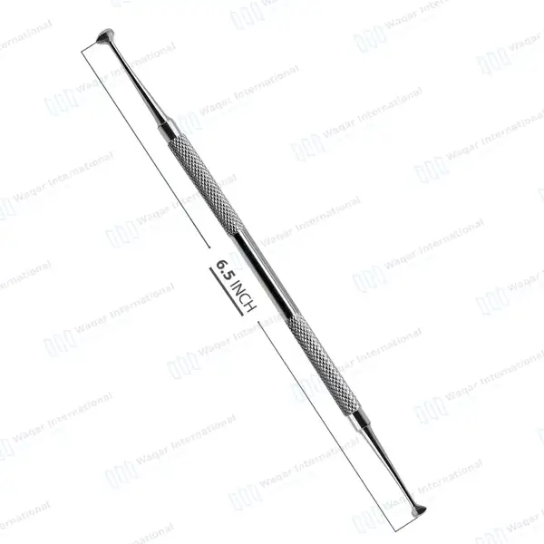 Ball Burnisher #28/29 Double Ended 2.3 mm – 3.6 mm Football Tips - dental instruments manufactured by Waqar International, Sialkot - view 3