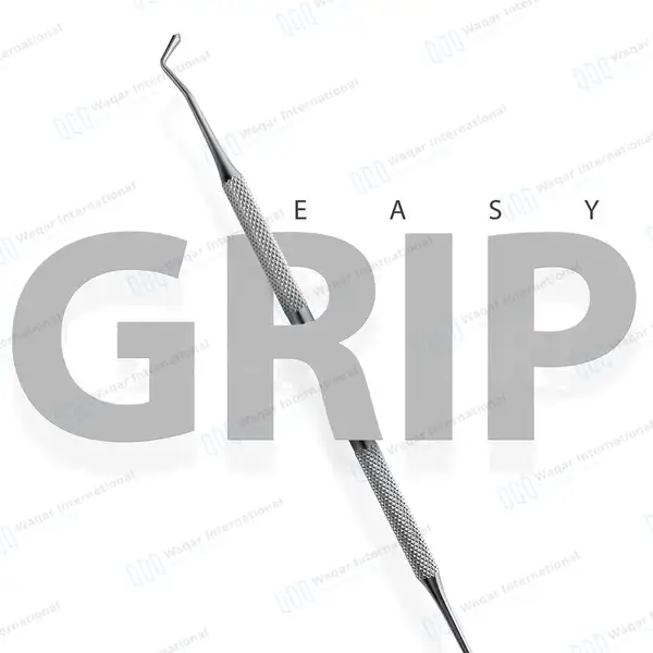 Cone Burnisher #21B Double Ended Solid Handle - dental instruments manufactured by Waqar International, Sialkot - view 5