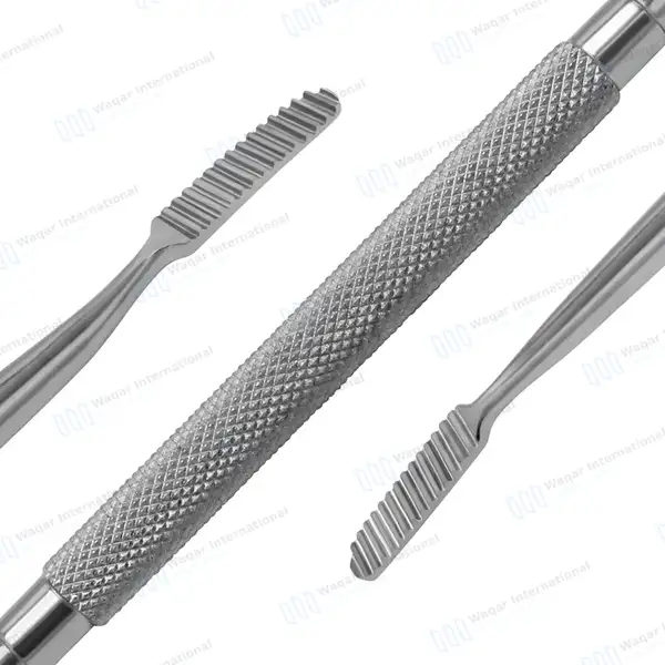 3 Pcs Dental Bone File #33 Double Ended - dental instruments manufactured by Waqar International, Sialkot - view 5
