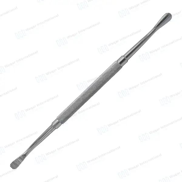 Howard Bone File #12 Double Ended - dental instruments manufactured by Waqar International, Sialkot - view 4