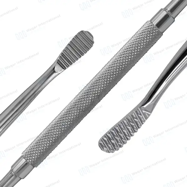 2 Pcs Dental Bone Files #12A Double Ended - dental instruments manufactured by Waqar International, Sialkot - view 5