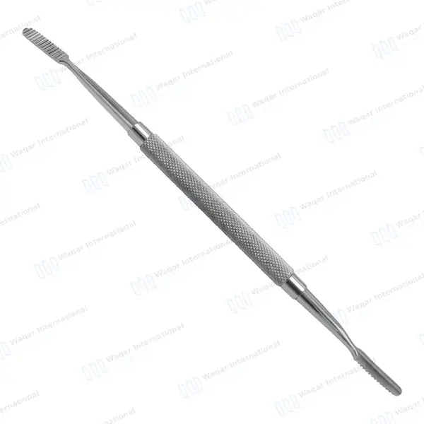 Dental Bone File #33 Double Ended - dental instruments manufactured by Waqar International, Sialkot - view 2