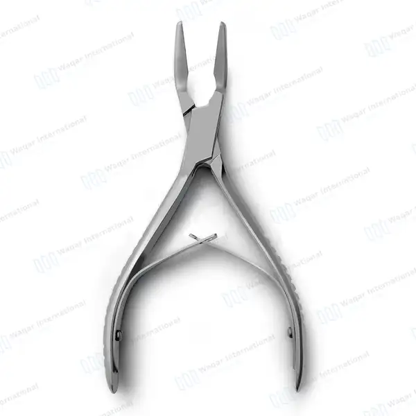 Blumenthal Bone Rongeurs 45 Degree 5.5″ (14cm) - dental instruments manufactured by Waqar International, Sialkot - view 2