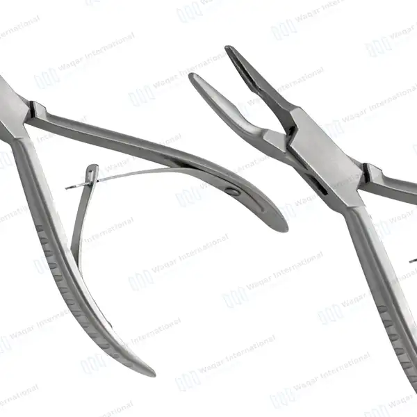 Micro Friedman Bone Rongeur 5.5″ 15° Curved 1.3mm Jaws - dental instruments manufactured by Waqar International, Sialkot - view 6