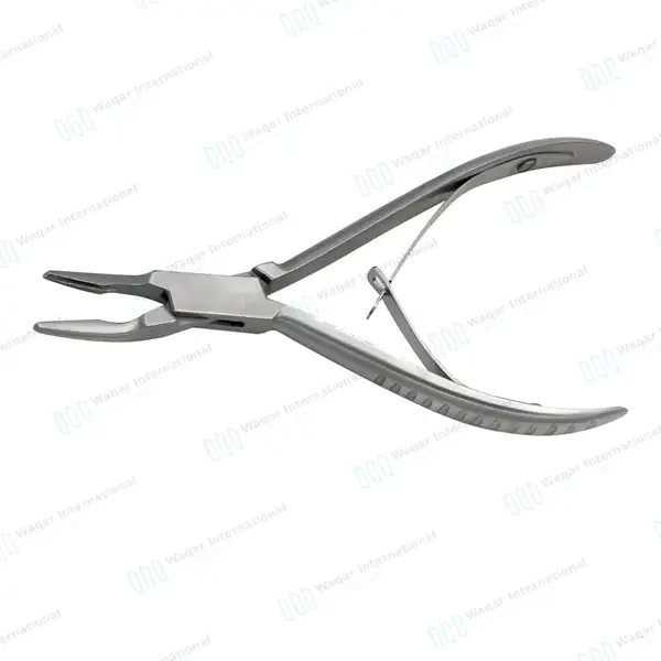 Micro Friedman Bone Rongeur 5.5″ 15° Curved 1.3mm Jaws - dental instruments manufactured by Waqar International, Sialkot - view 8