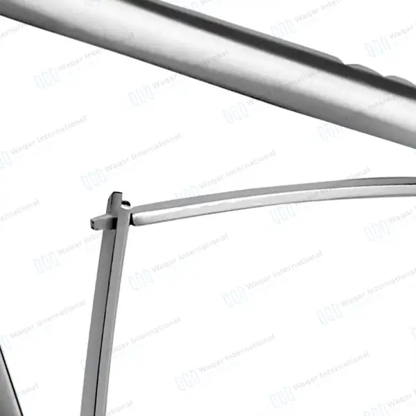 Luer Bone Rongeurs 7″ Curved 8x10mm Jaws - dental instruments manufactured by Waqar International, Sialkot - view 5