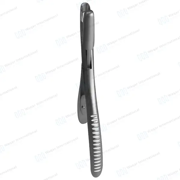 Luer Bone Rongeurs 7″ Straight 8x10mm Jaws - dental instruments manufactured by Waqar International, Sialkot - view 6